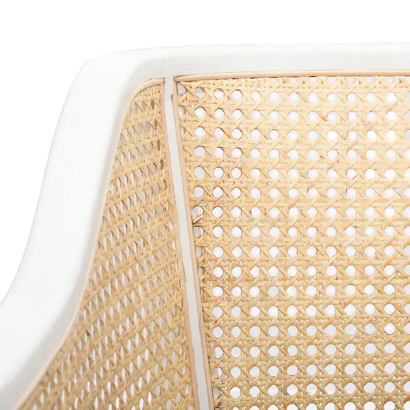 Chaise de salle à manger SAFAVIEH Velva en rotin - 60,5 x 59 x 81,5 cm - 61 x 58,5 x 81,5 cm (L x P x H)