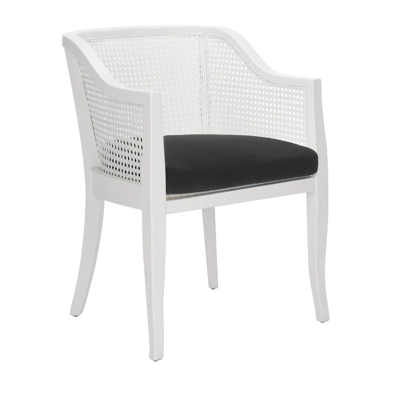 Chaise de salle à manger SAFAVIEH Velva en rotin - 60,5 x 59 x 81,5 cm - 61 x 58,5 x 81,5 cm (L x P x H)