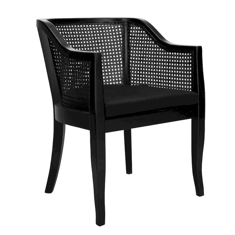 Chaise de salle à manger SAFAVIEH Velva en rotin - 60,5 x 59 x 81,5 cm - 61 x 58,5 x 81,5 cm (L x P x H)
