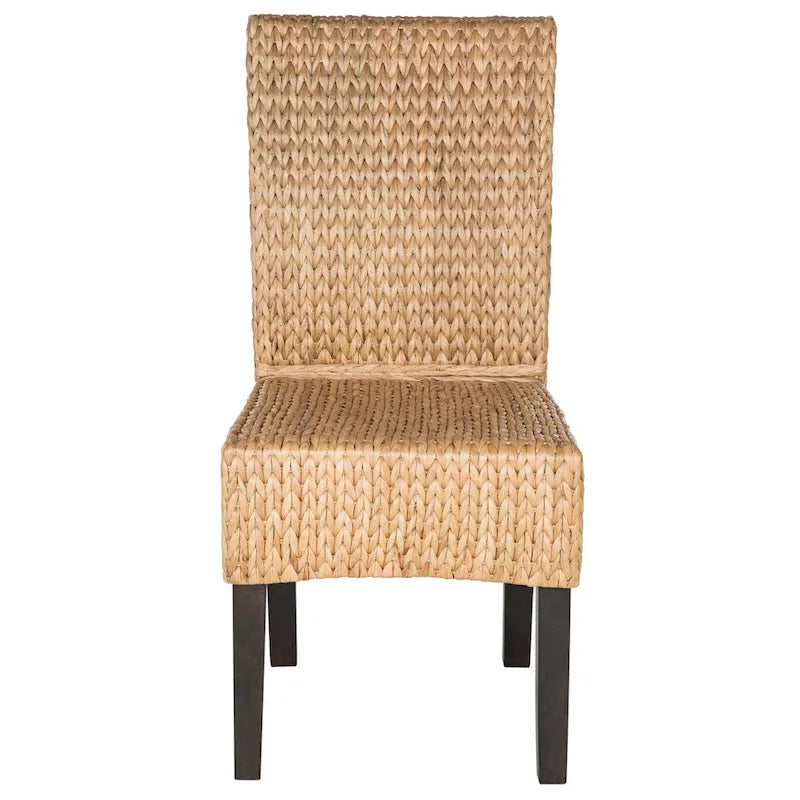 Chaises de salle à manger SAFAVIEH Clemensa naturelles (lot de 2) - 46 x 58 x 99 cm - 18 po L x 23 po P x 39 po H