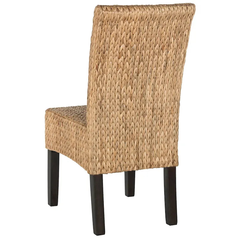 Chaises de salle à manger SAFAVIEH Clemensa naturelles (lot de 2) - 46 x 58 x 99 cm - 18 po L x 23 po P x 39 po H