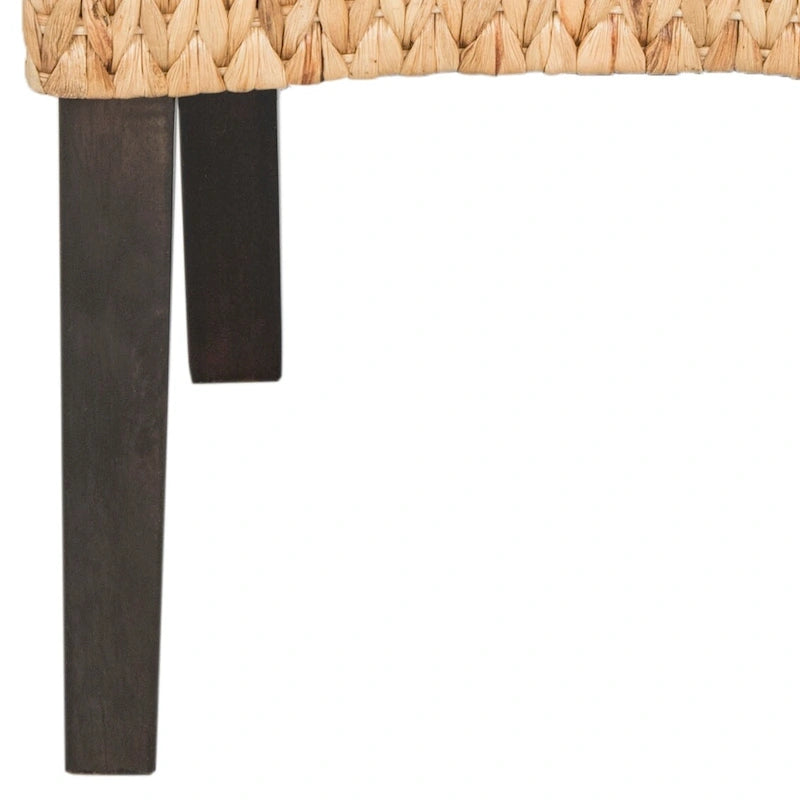 Chaises de salle à manger SAFAVIEH Clemensa naturelles (lot de 2) - 46 x 58 x 99 cm - 18 po L x 23 po P x 39 po H