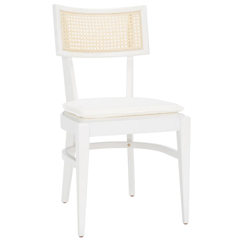 Chaise de salle à manger SAFAVIEH Opha en rotin - 45,7 cm L x 58,4 cm P x 88,9 cm H