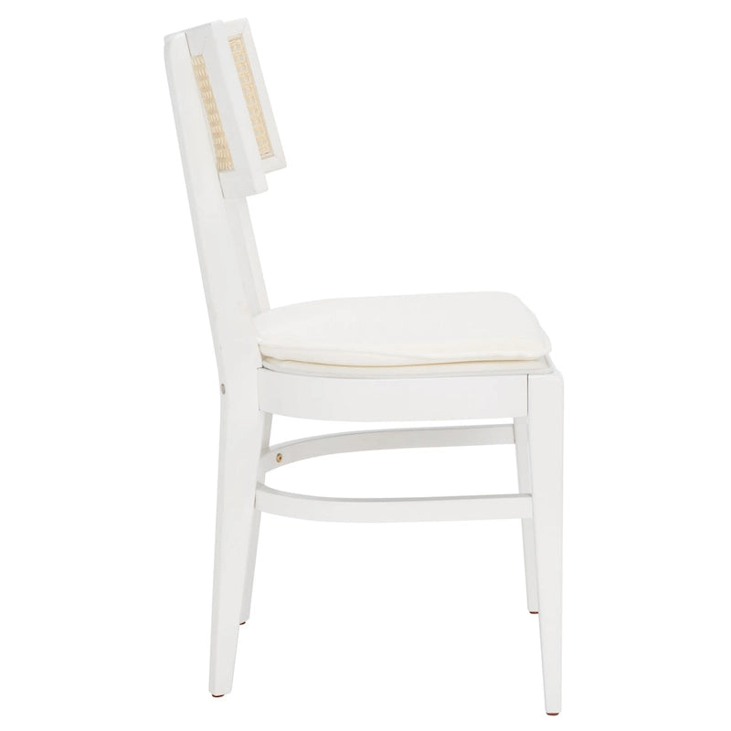 Chaise de salle à manger SAFAVIEH Opha en rotin - 45,7 cm L x 58,4 cm P x 88,9 cm H