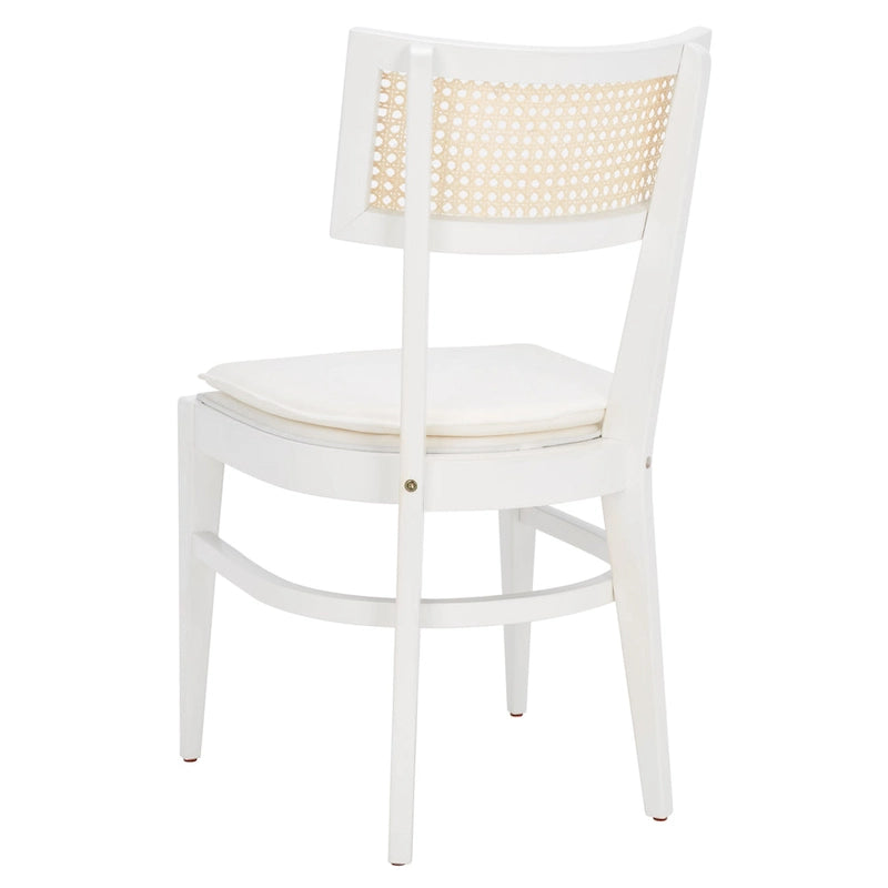 Chaise de salle à manger SAFAVIEH Opha en rotin - 45,7 cm L x 58,4 cm P x 88,9 cm H