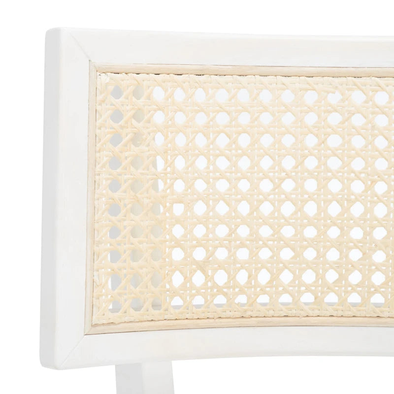 Chaise de salle à manger SAFAVIEH Opha en rotin - 45,7 cm L x 58,4 cm P x 88,9 cm H