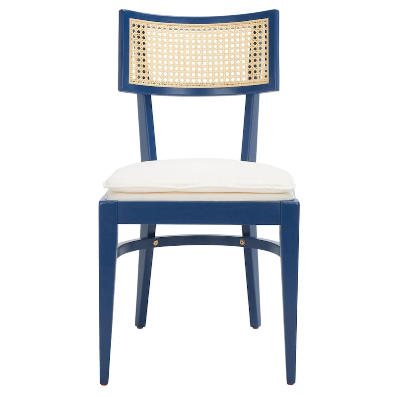 Chaise de salle à manger SAFAVIEH Opha en rotin - 45,7 cm L x 58,4 cm P x 88,9 cm H