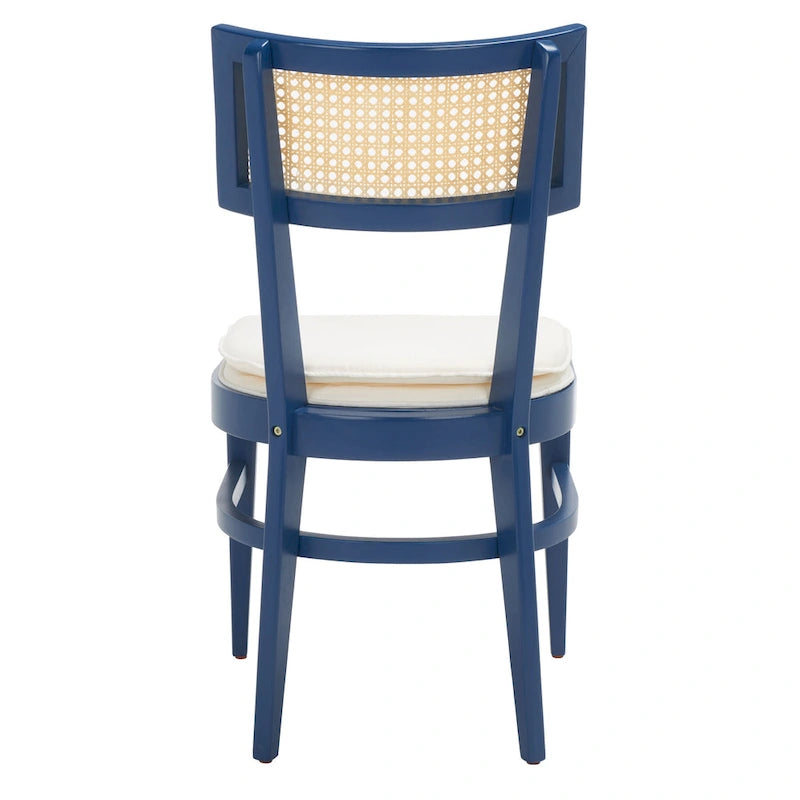 Chaise de salle à manger SAFAVIEH Opha en rotin - 45,7 cm L x 58,4 cm P x 88,9 cm H