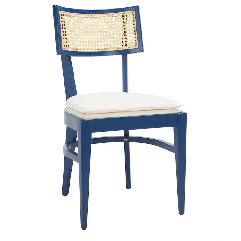 Chaise de salle à manger SAFAVIEH Opha en rotin - 45,7 cm L x 58,4 cm P x 88,9 cm H