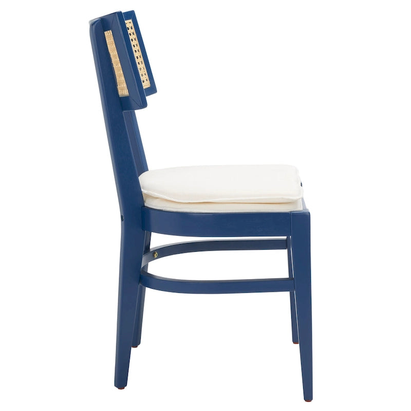 Chaise de salle à manger SAFAVIEH Opha en rotin - 45,7 cm L x 58,4 cm P x 88,9 cm H