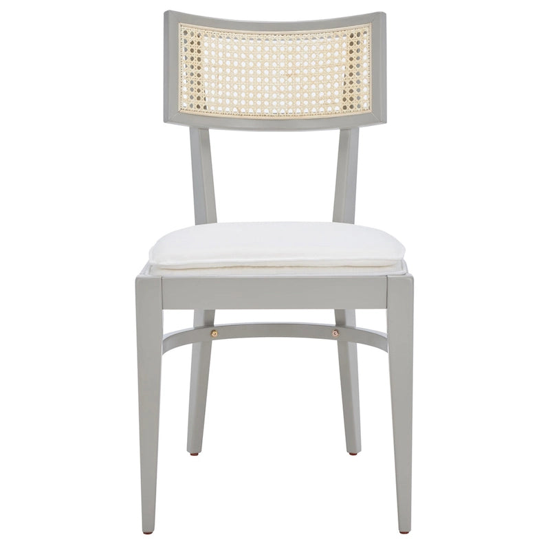 Chaise de salle à manger SAFAVIEH Opha en rotin - 45,7 cm L x 58,4 cm P x 88,9 cm H