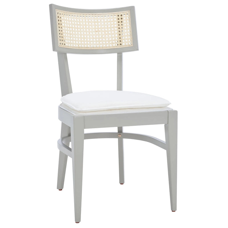 Chaise de salle à manger SAFAVIEH Opha en rotin - 45,7 cm L x 58,4 cm P x 88,9 cm H