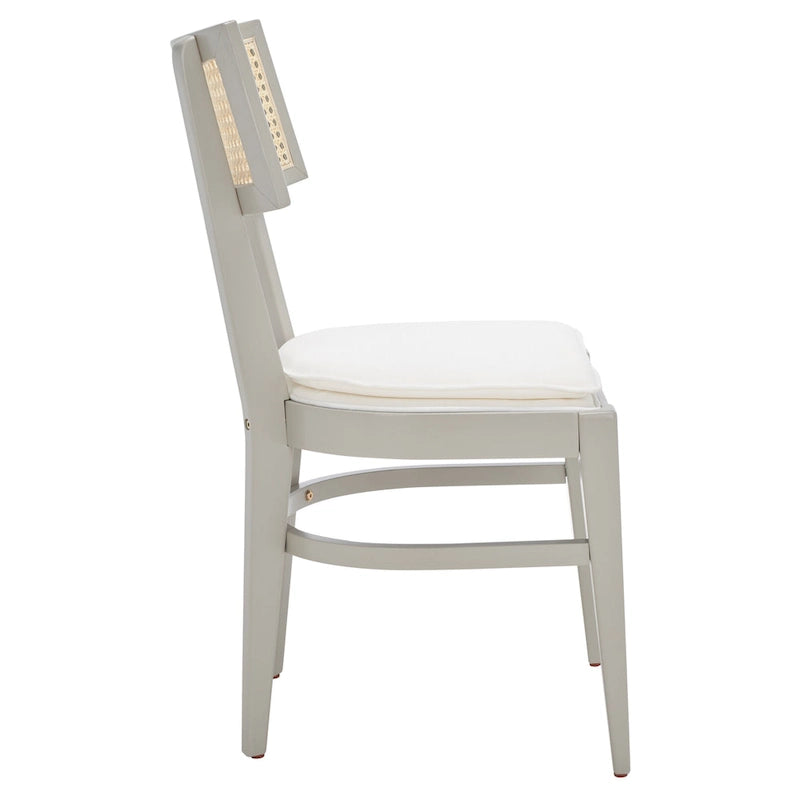 Chaise de salle à manger SAFAVIEH Opha en rotin - 45,7 cm L x 58,4 cm P x 88,9 cm H