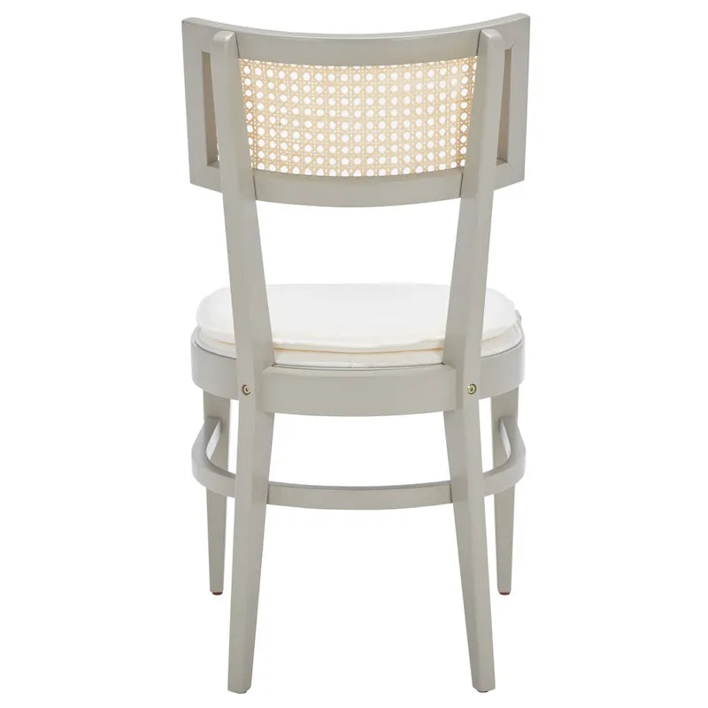 Chaise de salle à manger SAFAVIEH Opha en rotin - 45,7 cm L x 58,4 cm P x 88,9 cm H