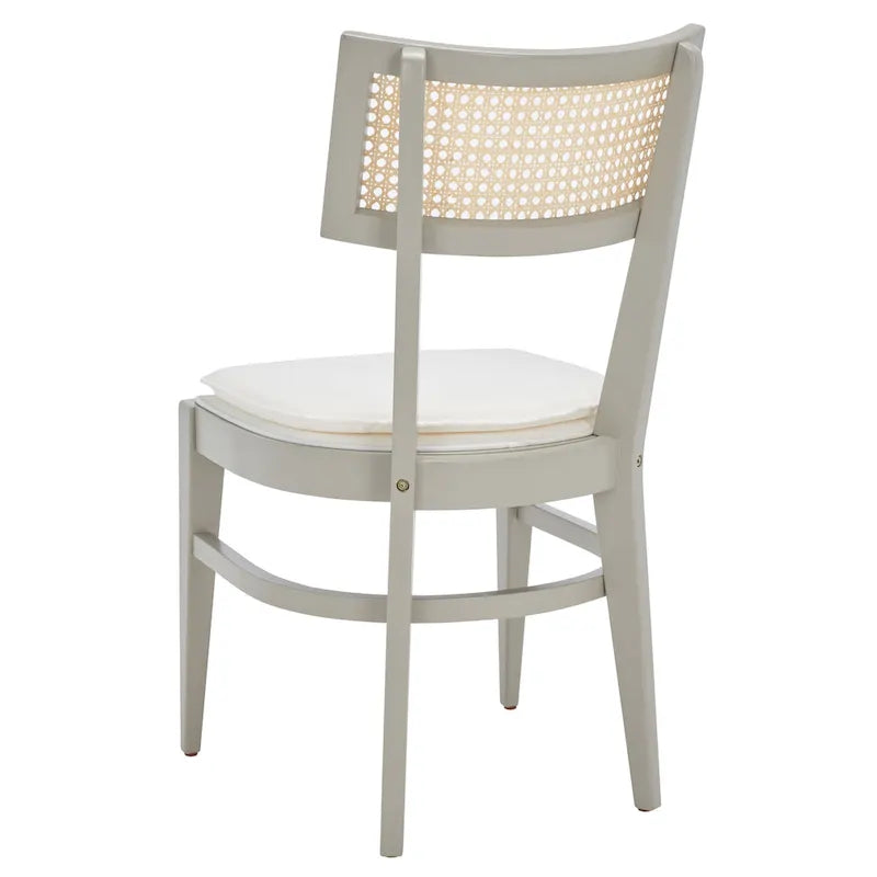 Chaise de salle à manger SAFAVIEH Opha en rotin - 45,7 cm L x 58,4 cm P x 88,9 cm H