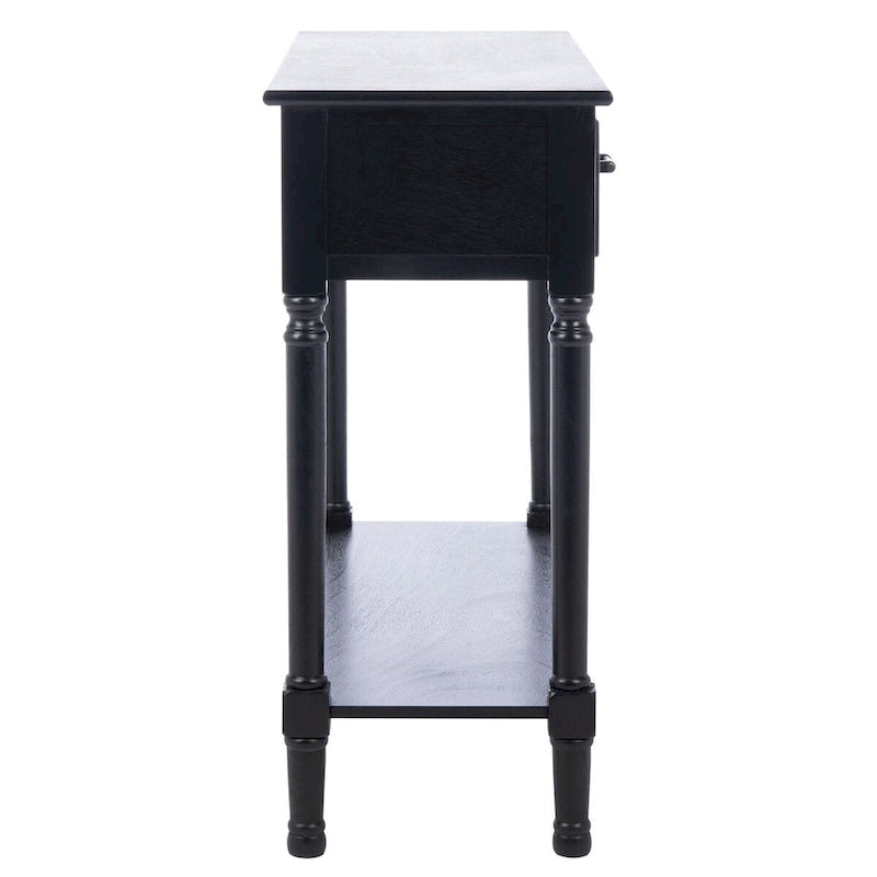 Console SAFAVIEH Sinda à 2 tiroirs - 35,5 cm L x 13 cm l x 29,5 cm H - 36 cm L x 13 cm P x 30 cm H
