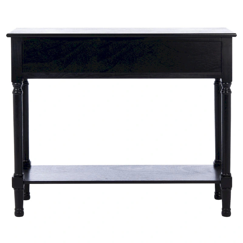 Console SAFAVIEH Sinda à 2 tiroirs - 35,5 cm L x 13 cm l x 29,5 cm H - 36 cm L x 13 cm P x 30 cm H