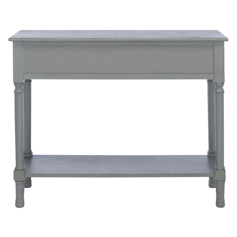 Console SAFAVIEH Sinda à 2 tiroirs - 35,5 cm L x 13 cm l x 29,5 cm H - 36 cm L x 13 cm P x 30 cm H