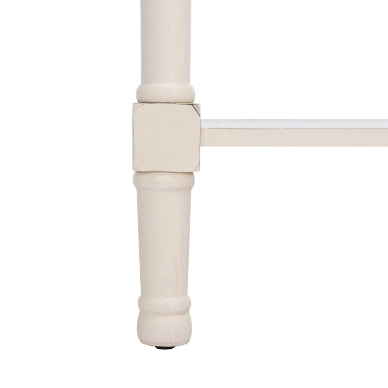 Console SAFAVIEH Sinda à 2 tiroirs - 35,5 cm L x 13 cm l x 29,5 cm H - 36 cm L x 13 cm P x 30 cm H