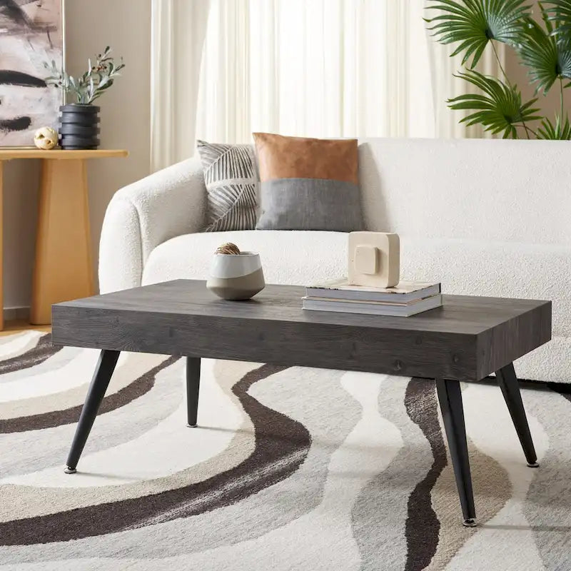 Table basse moderne Clevie de SAFAVIEH - 43,3 x 23,6 x 16,5 cm - 43 cm L x 24 cm P x 17 cm H