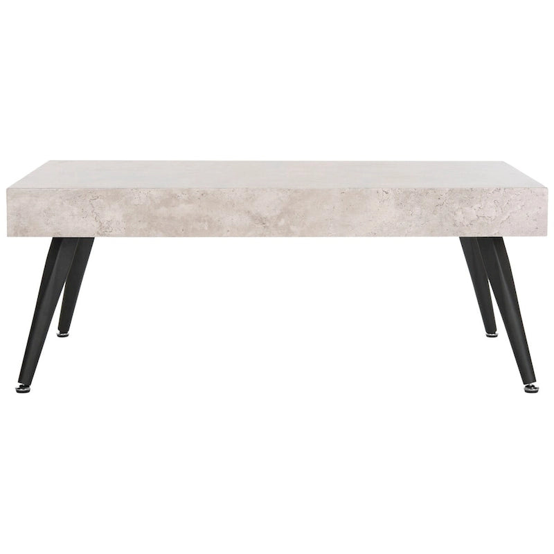 Table basse moderne Clevie de SAFAVIEH - 43,3 x 23,6 x 16,5 cm - 43 cm L x 24 cm P x 17 cm H