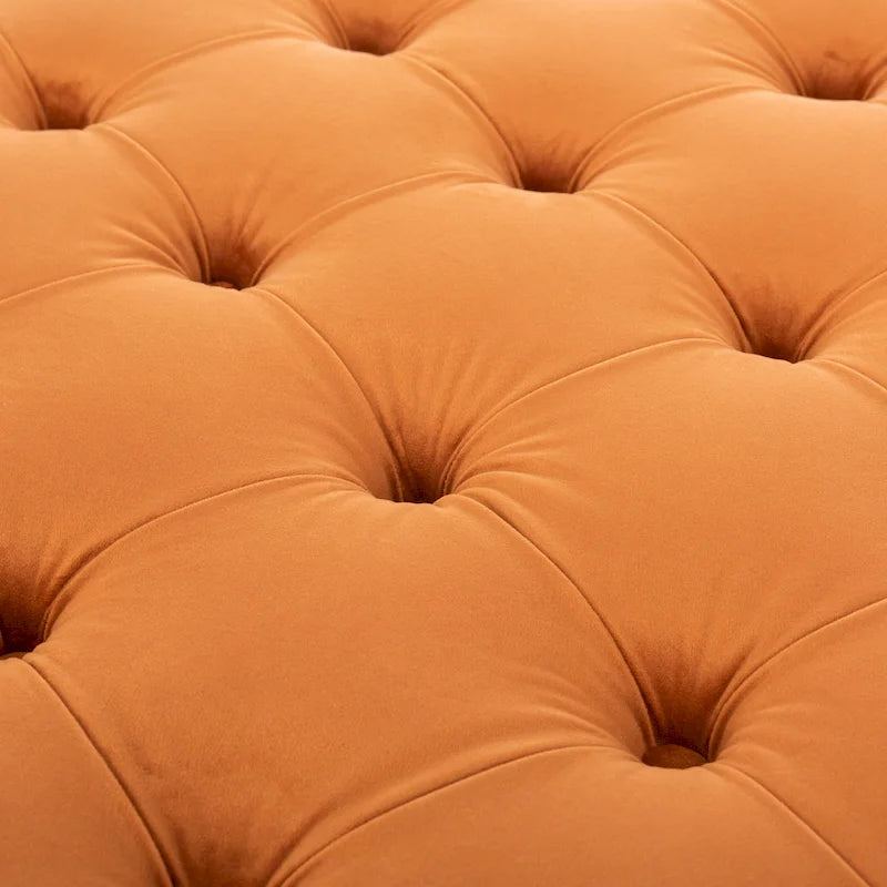 Pouf capitonné Arjola de SAFAVIEH Couture