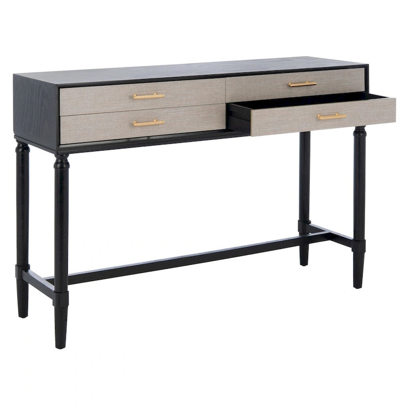 Console SAFAVIEH Birdella à 4 tiroirs - 42 po L x 13 po l x 29,5 po H