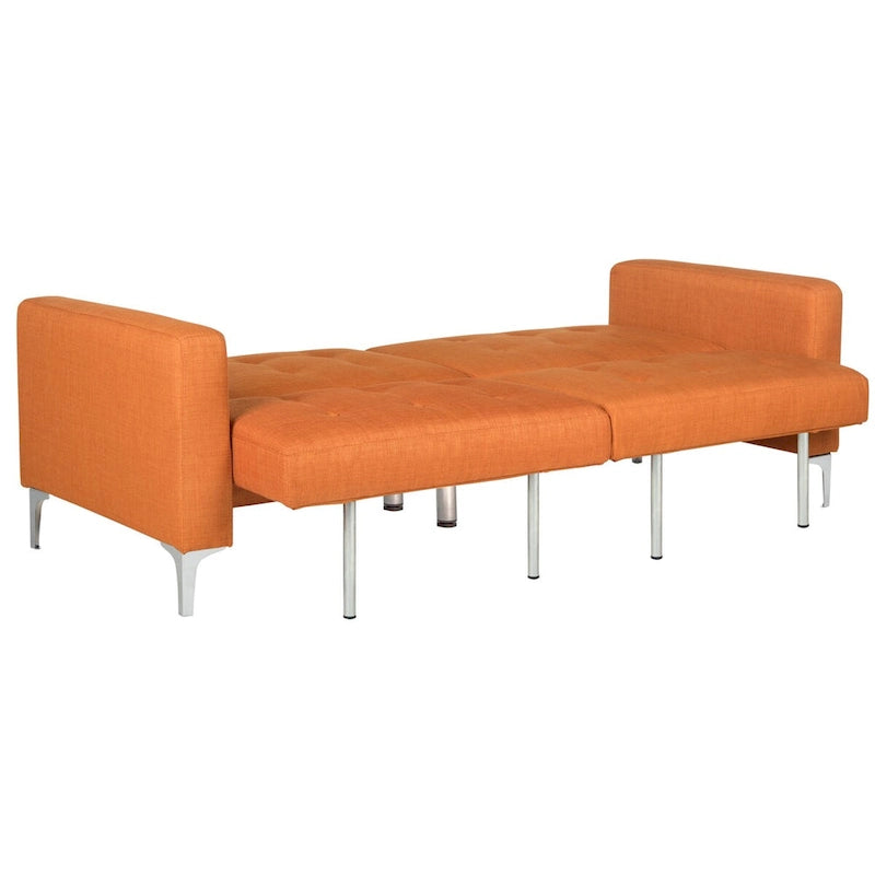 Canapé-lit pliable deux places orange SAFAVIEH Shameka