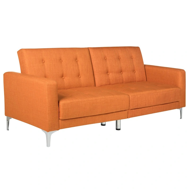 Canapé-lit pliable deux places orange SAFAVIEH Shameka