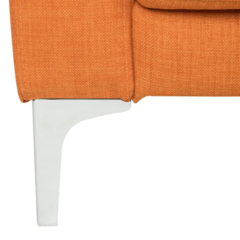 Canapé-lit pliable deux places orange SAFAVIEH Shameka