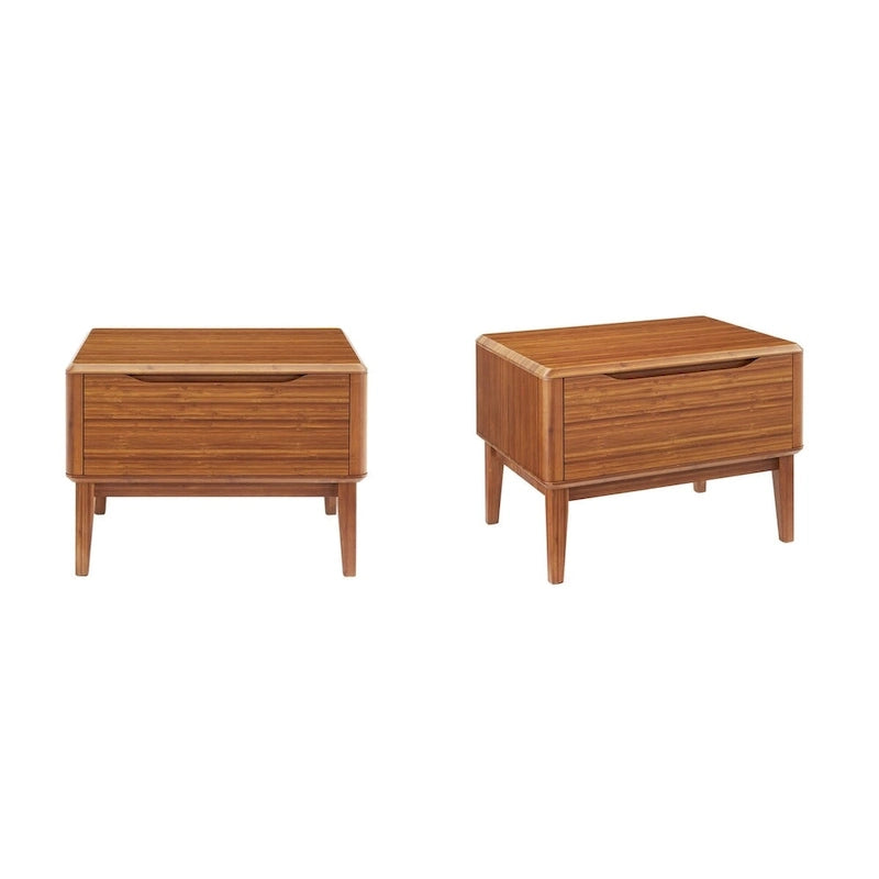 Ensemble de chambre à coucher Dylan 4 pièces avec lit plateforme Queen et commode en cuivre