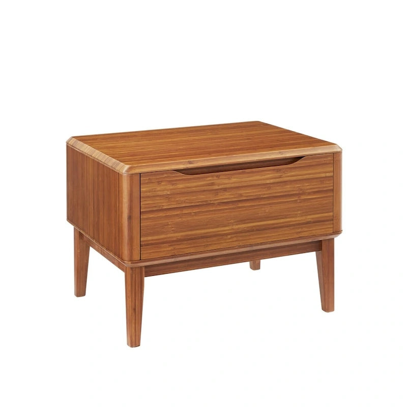 Ensemble de chambre à coucher Dylan 4 pièces avec lit plateforme Queen et commode en cuivre