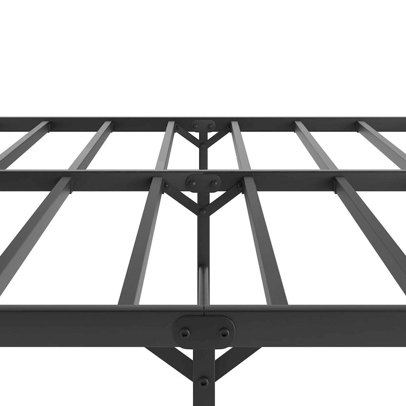 Cadre de lit plateforme en métal pour lit King/Queen/Full, cadre en métal robuste