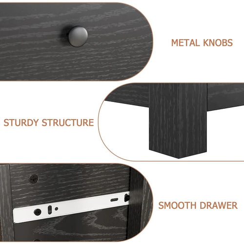 5 Drawer Dresser For Bedroom With Modern Style