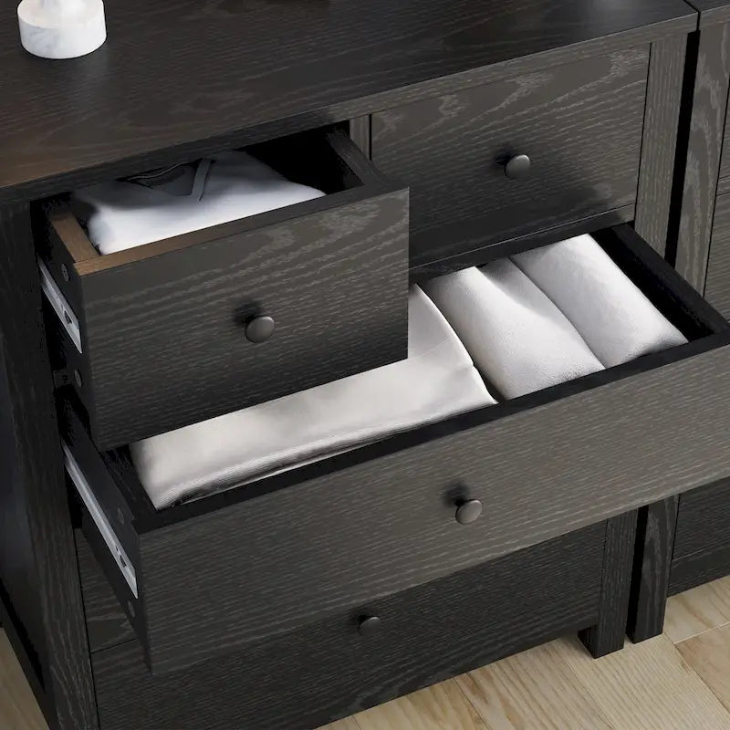 Commode à 5 tiroirs pour chambre à coucher de style moderne