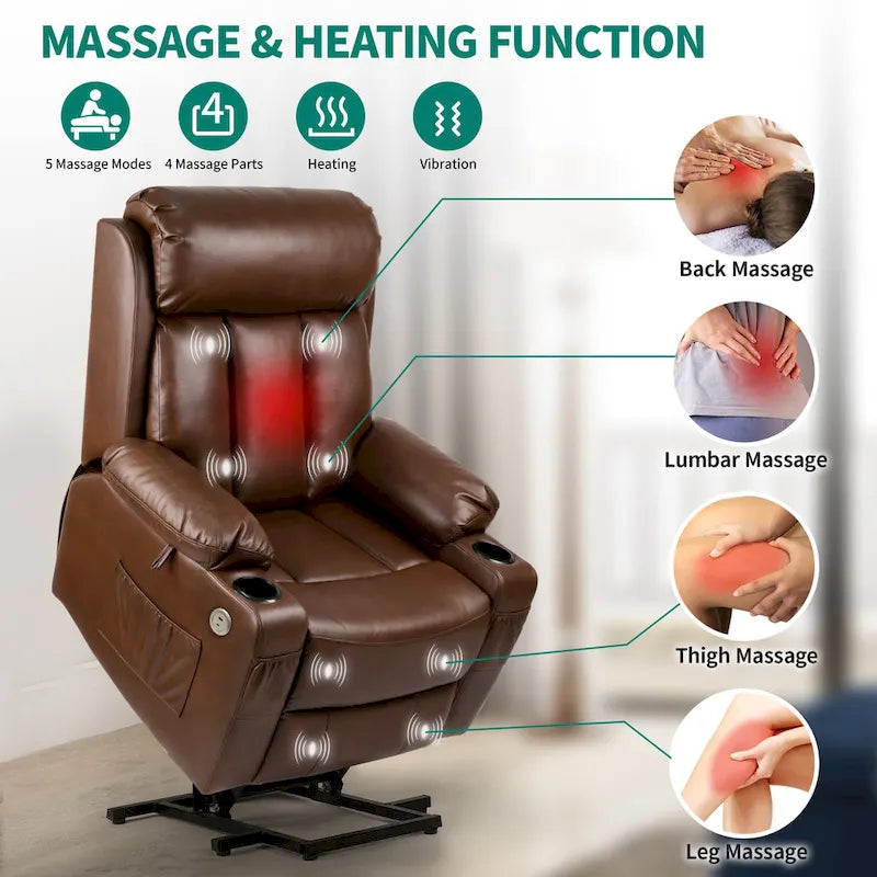 Fauteuil de massage inclinable Moasis PU