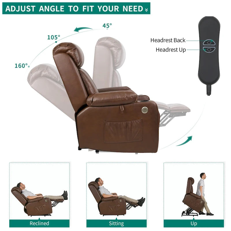 Fauteuil de massage inclinable Moasis PU