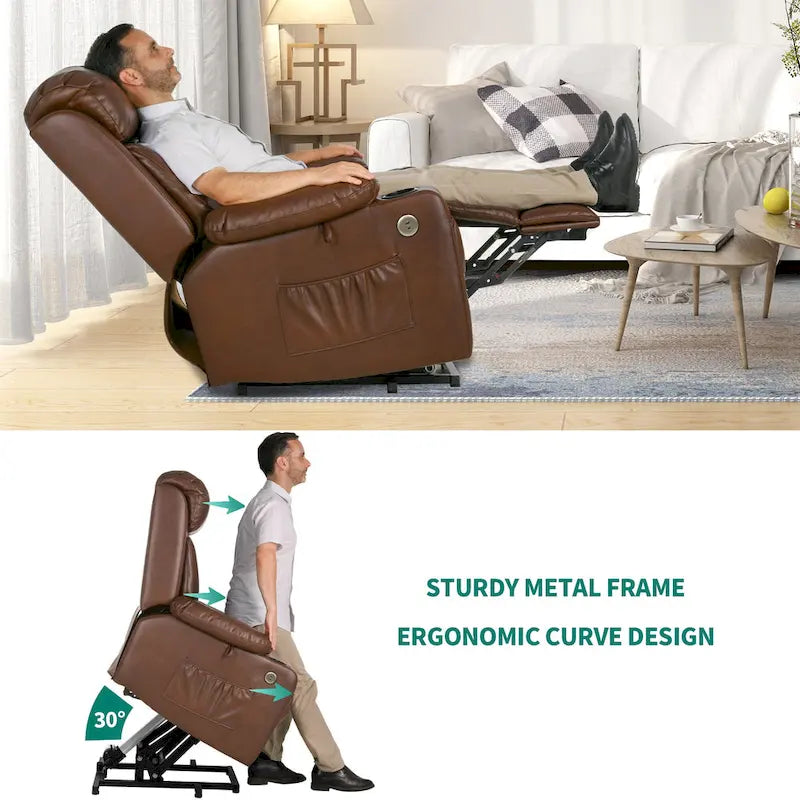 Fauteuil de massage inclinable Moasis PU
