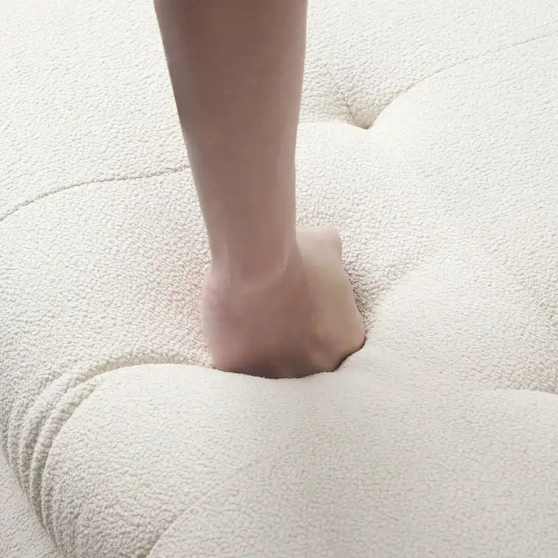 Canapé d'angle moderne en velours peluche, canapé modulable minimaliste en forme de L