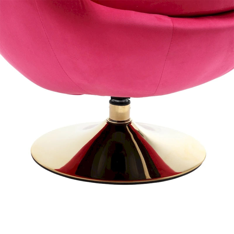 Fauteuils d'appoint pivotants à 360 degrés, fauteuils ronds