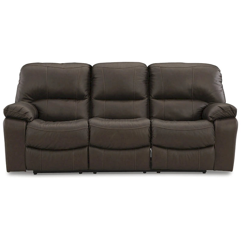 Canapé inclinable électrique marron Signature Design by Ashley Leesworth - 88 cm (L) x 41 cm (P) x 41 cm (H)
