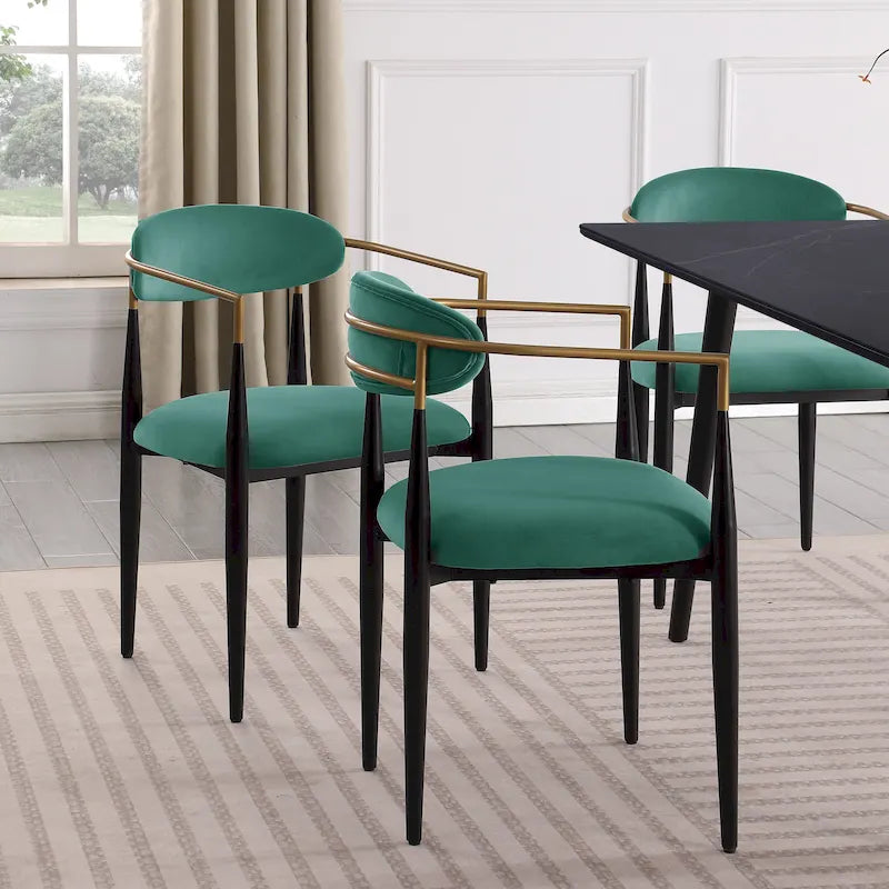 Chaises d'appoint modernes et contemporaines (lot de 2)