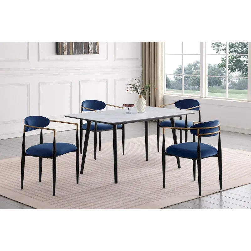Chaises d'appoint modernes et contemporaines (lot de 2)