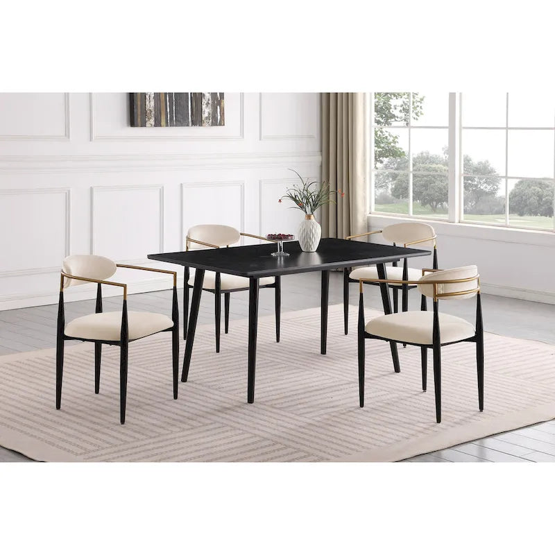 Chaises d'appoint modernes et contemporaines (lot de 2)