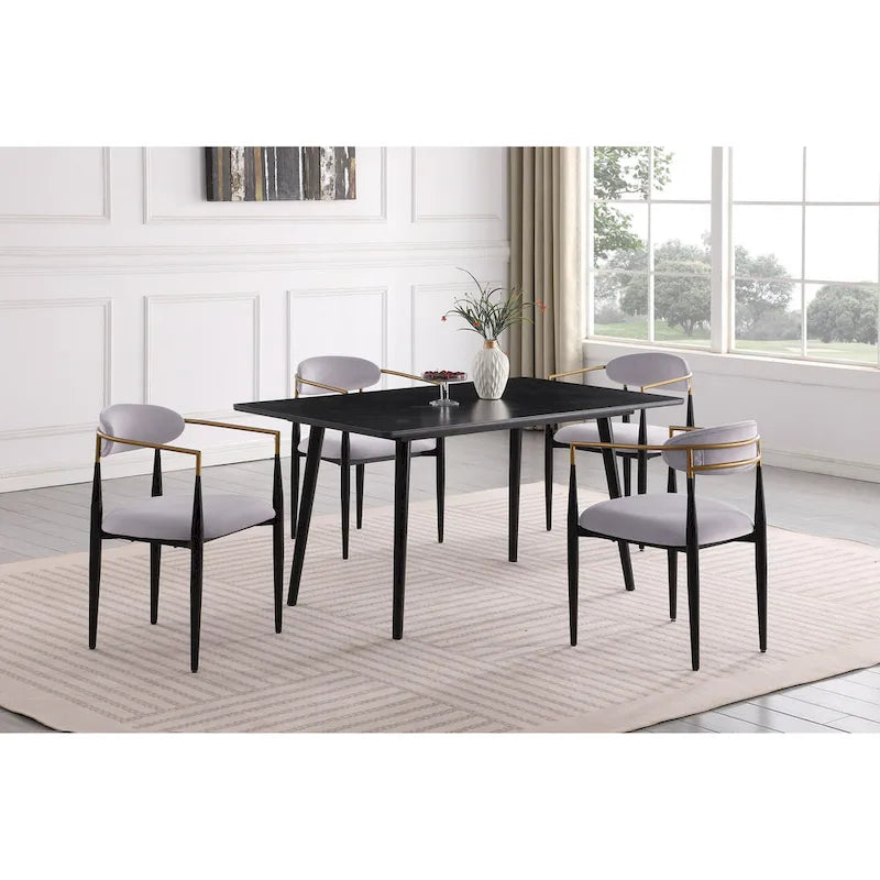 Chaises d'appoint modernes et contemporaines (lot de 2)
