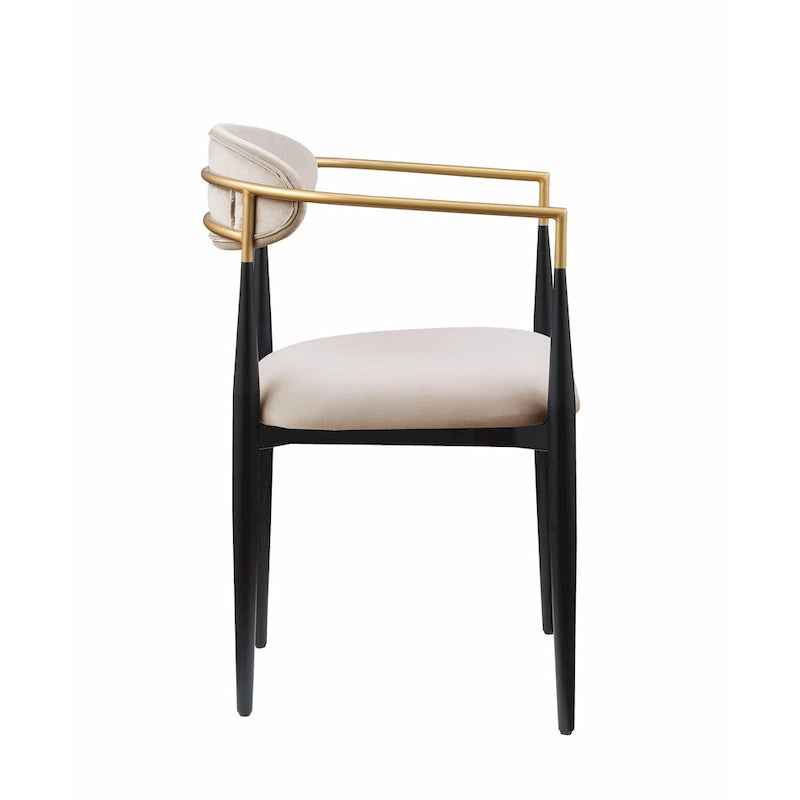 Chaises d'appoint modernes et contemporaines (lot de 2)
