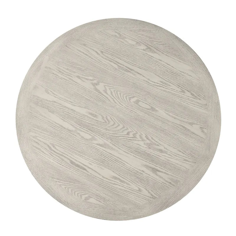Ensemble de salle à manger rond 5 pièces Gates de Roundhill Furniture, gris clair