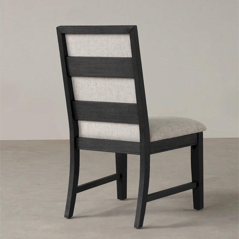 Ensemble de salle à manger rond 5 pièces Gates de Roundhill Furniture, gris clair