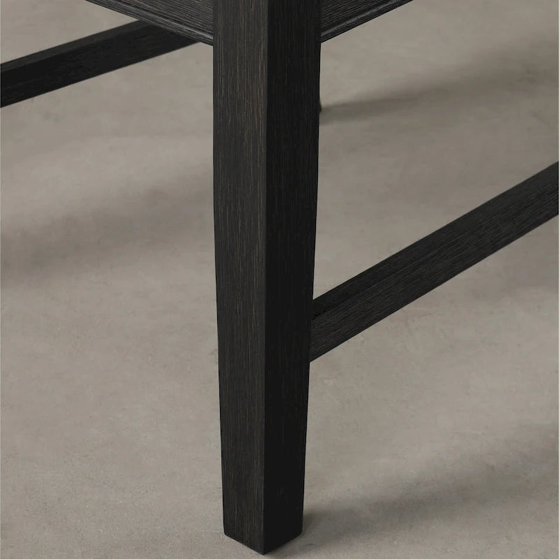 Ensemble de salle à manger rond 5 pièces Gates de Roundhill Furniture, gris clair