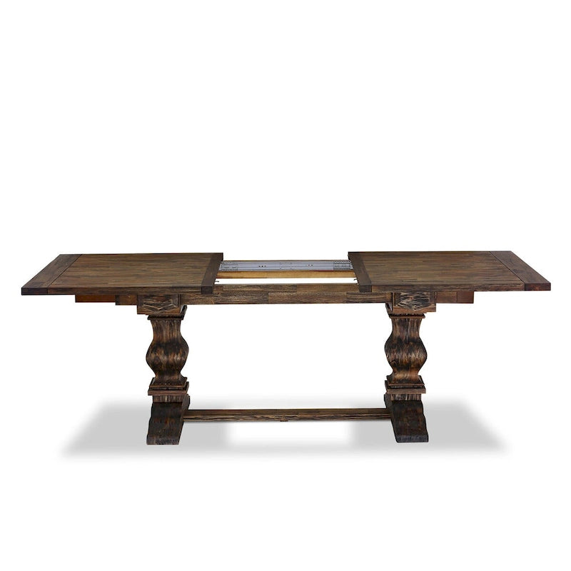 Ensemble de salle à manger 11 pièces East West Furniture : une table et 10 chaises en lin sable clair (options de finition)
